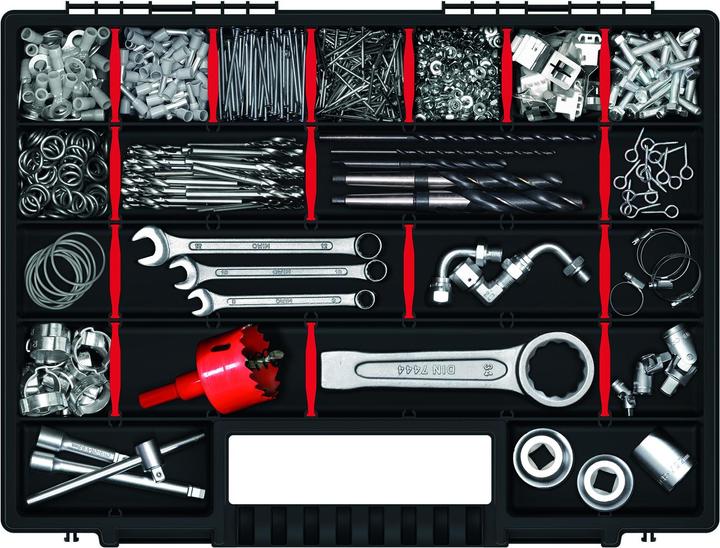 Produktbild Prosperplast Kistenberg Organizer Narzędziowy Nors 16 Czerwony