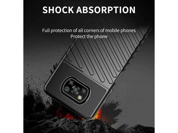 Produktbild Screenguard Xiaomi Poco X3 Pro SpaceCase Impact-Resistant Hülle (Xiaomi Poco X3 Pro)