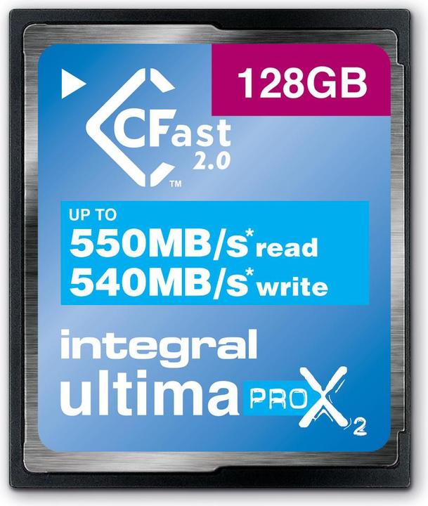 Integral Memory Cfast Ultima Pro X2 (128 GB, CFast)