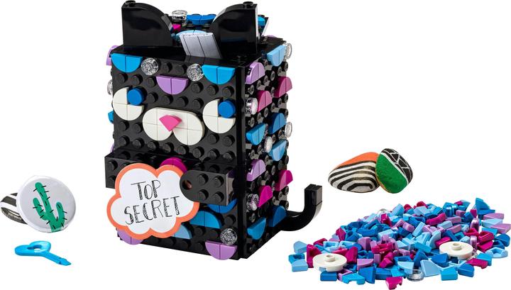 Produktbild LEGO Geheimbox Katze (41924, LEGO Dots)