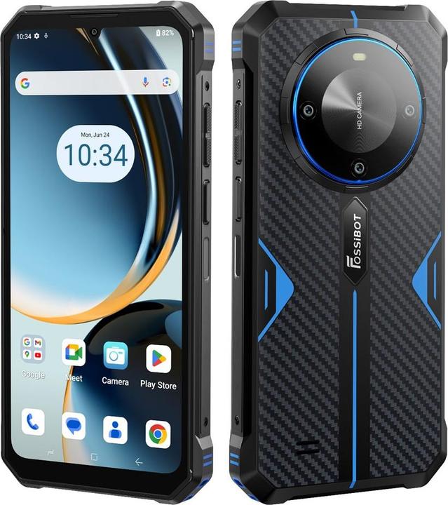 Actual product image Fossibot F105 - Smartphone black (64 GB, Black, 6.73", 4G)