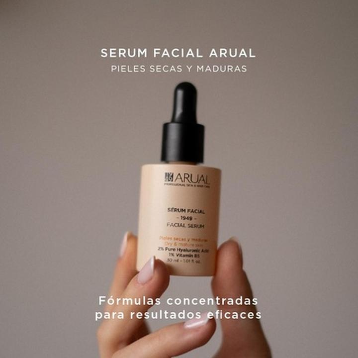 Immagine prodotto Arual Siero per il viso per pelli secche e mature con Acido Ialuronico Puro e Vitamina B5