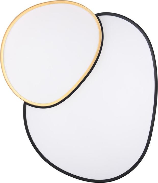 Produktbild Trio Rise LED Deckenleuchte 45W dimmbar Schwarz-Gold CCT einstellbare Lichtfarbe Nachtlicht (5300 lm)