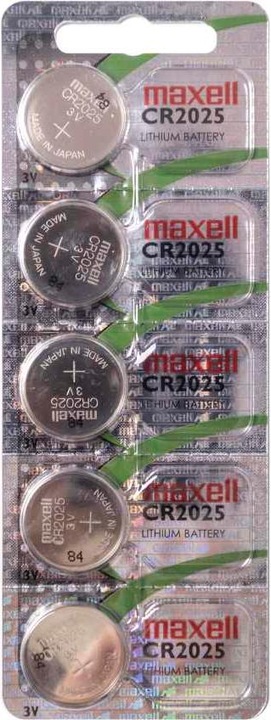 Produktbild Maxell 18586200 (100 Stk., CR2025, 170 mAh)