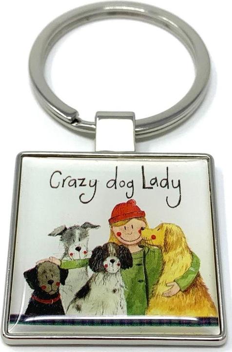 Actual product image Teka Schlüsselanhänger K29 Crazy Dog Lady Psiara