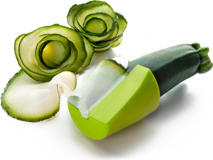 Immagine prodotto Ibili Affila verdure in plastica 7 x 8 cm Perfetto per carote, cetrioli e zucchine