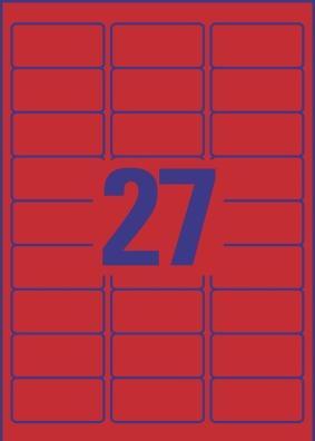 Produktbild Avery Etiketten in Sonderfarben