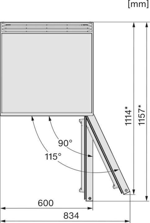 Produktbild Miele F 4001 D (Freistehend, 107 l)