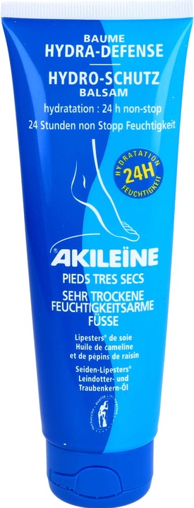 Produktbild Akileïne Blau Hydro Schutz Balsam 24h (Fusscrème & Fussgel, 125 ml)
