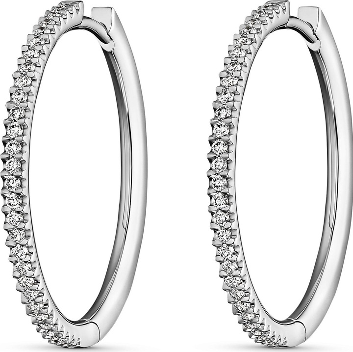 Christ Creolen (750 rose gold, 750 white gold, 950 platinum)