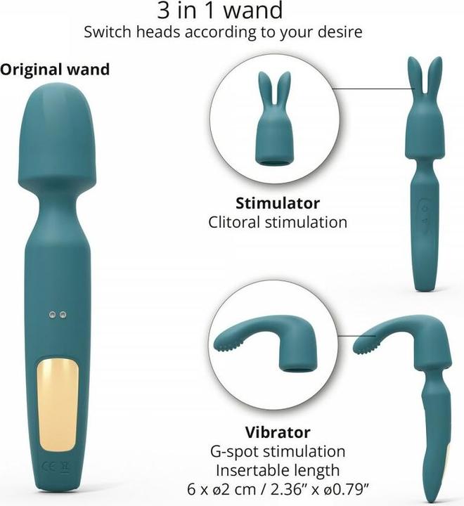 Produktbild Love to Love Stimulateur Wand R-evolution
