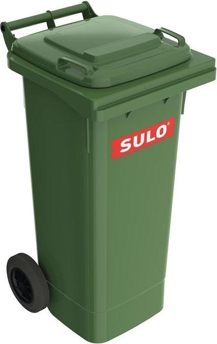 Produktbild SULO Müllgrossbehälter 80 l HDPE grün fahrbar, nach EN 840 (80 l)