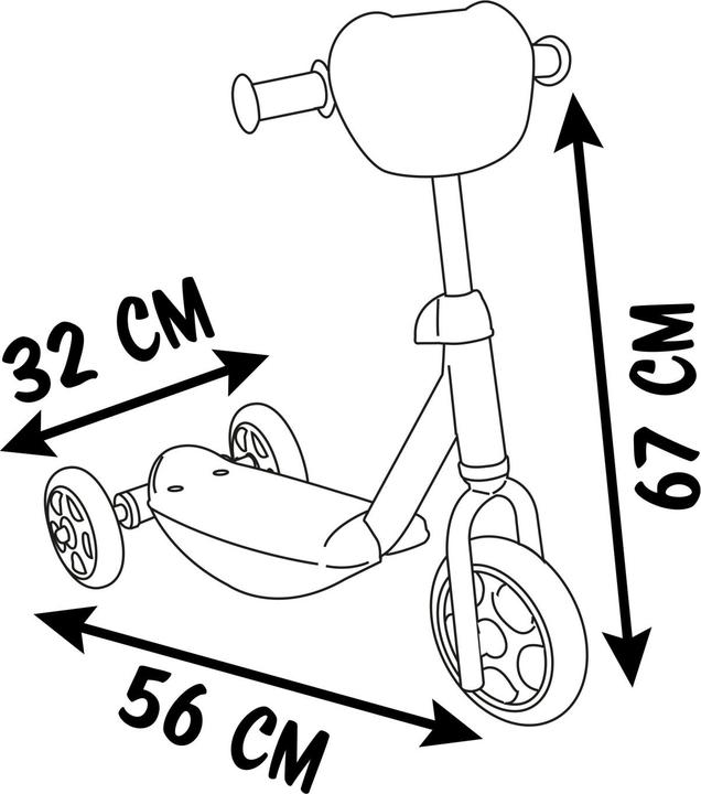Image du produit Smoby Iron Man Roller, 3 Räder