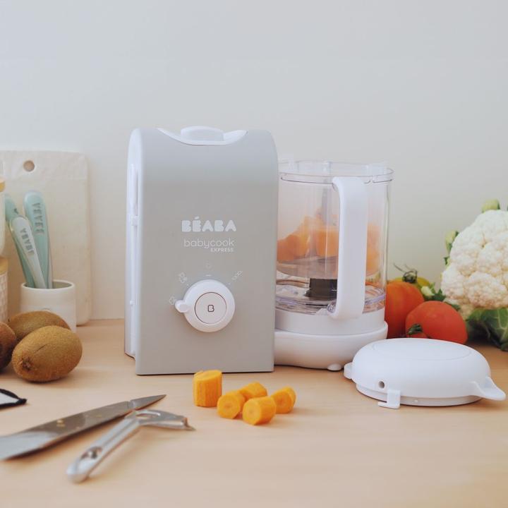 Actual product image Beaba Babycook Express, 4 in 1 baby food maker, fast cooking: less than 15 min, blending