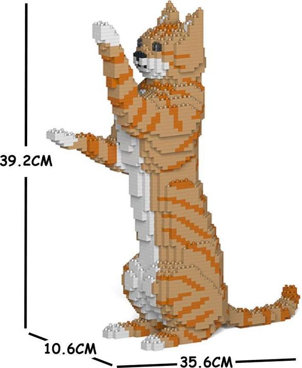 Actual product image Jekca Limited Cat brown & white