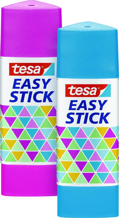 Produktbild tesa 3x Klebestift ecoLogo, geruchsneutraler Klebstick für Papier / Pappe
