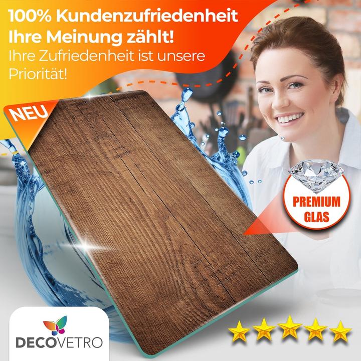 Produktbild Decovetro Schneidebrett Glas