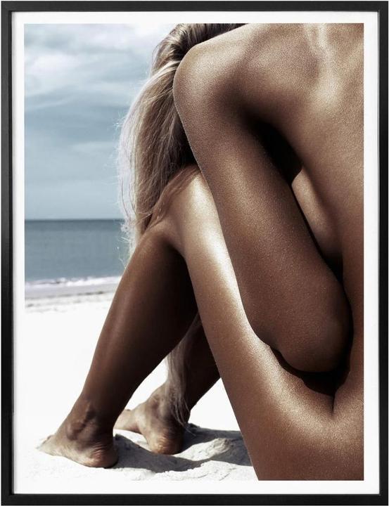 Produktbild Trenddeko Nackt am Strand (40 x 50 cm)