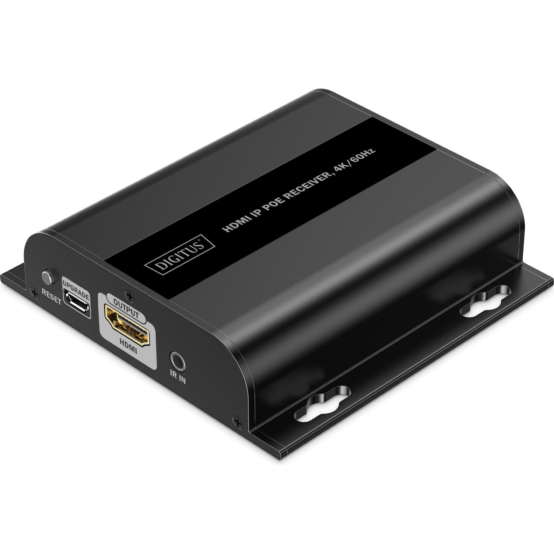 Digitus Ricevitore Hdmi Ip Poe, 4K/60Hz, Convertitore Video