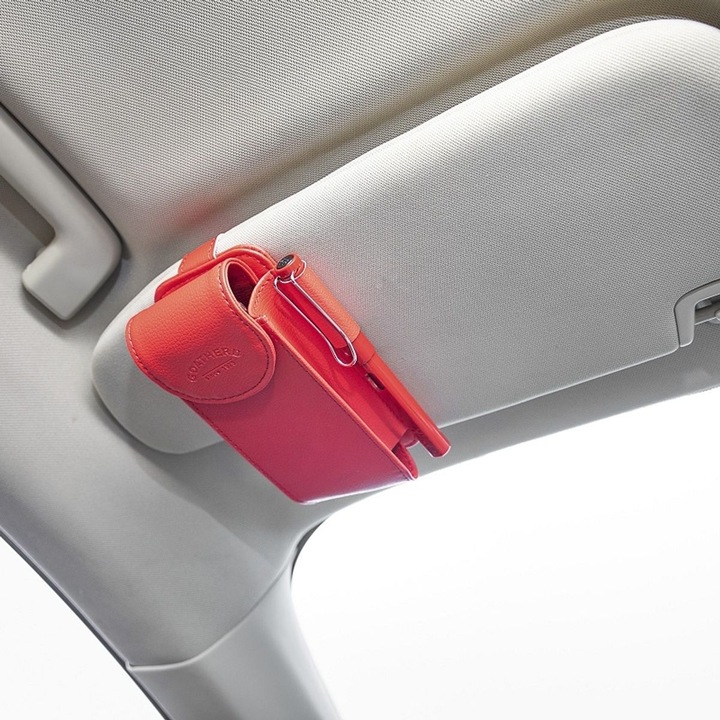 Produktbild König Design Auto Sonnenblende Clip Mount Brillenetui Halter Zubehör Universal Aufbewahrung