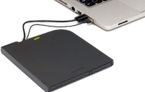 Image du produit Buffalo 8X ULTRA-MINCE USB2.0 PORTABLE ULTRA-MINCE (Lecteur de CD, Lecteur DVD)