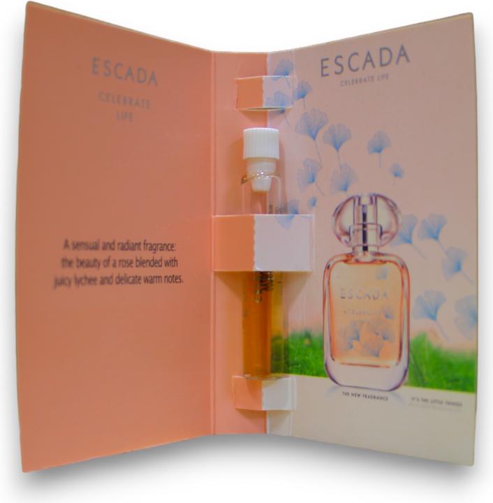 Produktbild Escada Zusatzartikel Celebr Life Eau de Parfum Vial 1.5 ml (Eau de Parfum)