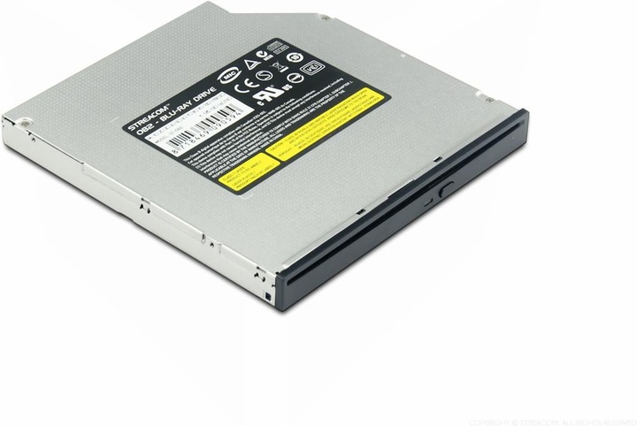 Produktbild Streacom ST-OB2 Slot-In Slimline Blu-ray Laufwerk (Blu-ray Laufwerk, DVD Brenner)