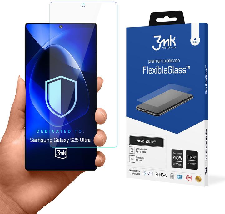 Actual product image 3MK FlexibleGlass pro Samsung Galaxy S25 Ultra (5903108625319) (1 pcs., Samsung Galaxy S25 Ultra)