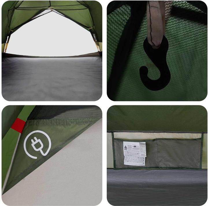 Produktbild vidaXL Trekkingzelt (5 kg, 4 Personen)