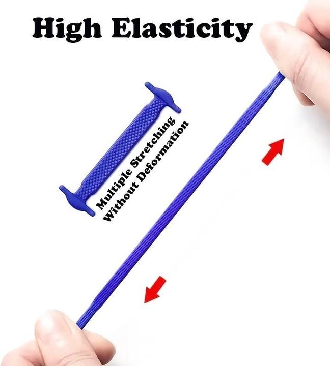 Immagine prodotto Cbx Elastische Silikon-Schnürsenkel – 16-teiliges Set in bunten Farben