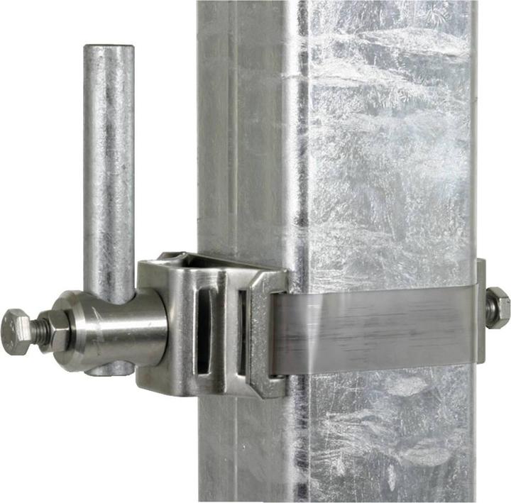 Dehn 540105 Fascetta per tubi NIRO f. Aste di intercettazione D=16mm