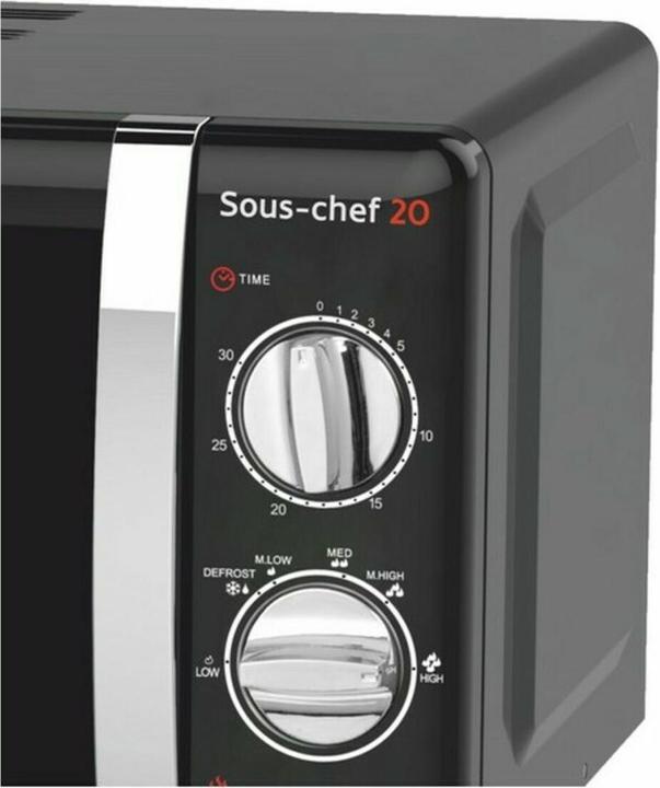 Actual product image Haeger Sous-Chef 20 Black Microwave (20 l)