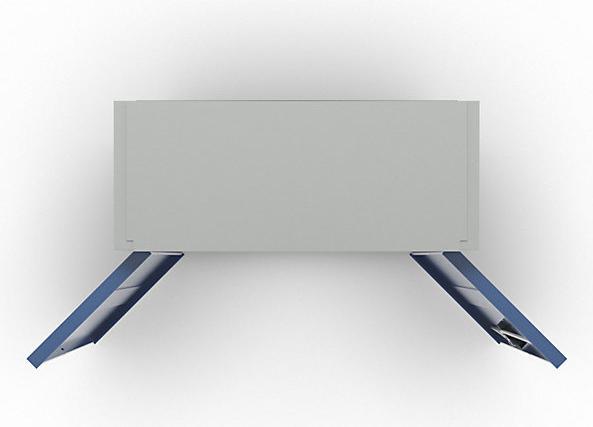 Produktbild Mauser Magazinschrank, zweifarbig (68 x 28 x 215 cm)