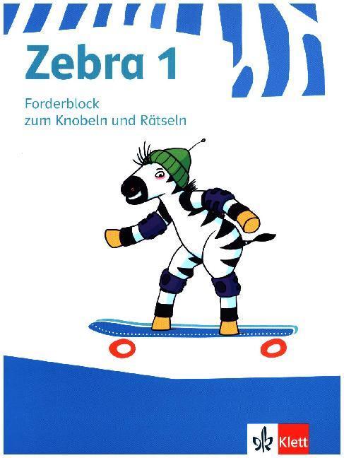 Produktbild Zebra. Forderheft Sprache/Lesen zum Knobeln und Rätseln. 1. Schuljahr. Neubearbeitung (Deutsch, 2014)