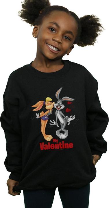 Produktbild Looney Tunes Bugs Bunny And Lola Valentine's Day Sweatshirt Mädchen (128)