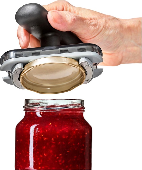 Immagine prodotto OXO Apriscatole (Apribottiglie con coperchio in plastica)