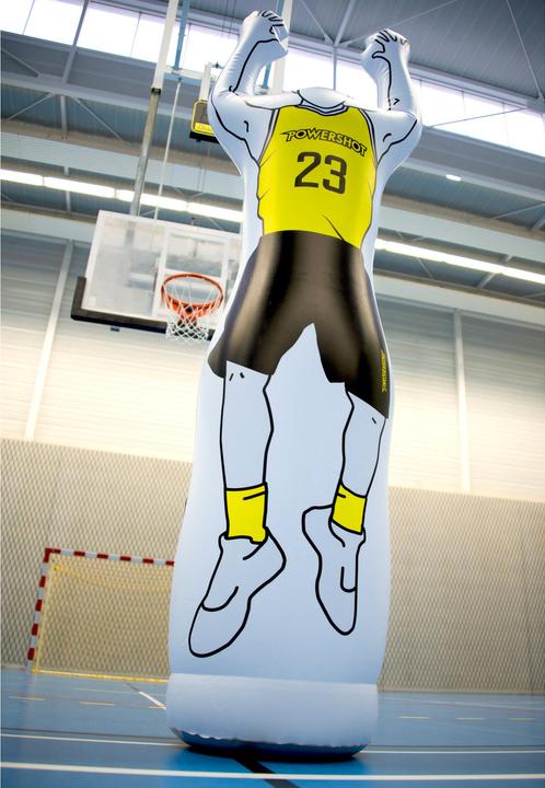 Image du produit Power Shot Figurine gonflable de basket-ball 2,40 m Powershot