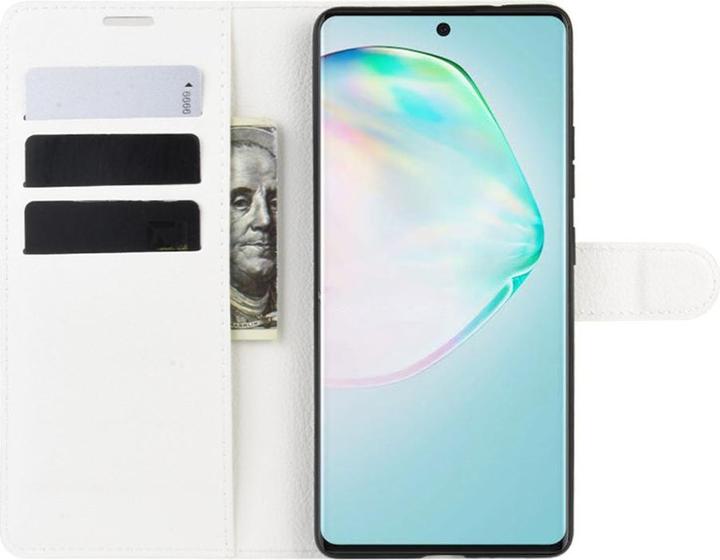 Produktbild Cover-Discount Galaxy S10 Lite - Leder Etui Hülle weiss (Samsung Galaxy S10 Lite)