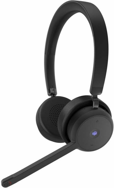 Lenovo Bluetooth-On-Ear-Headset mit USB-A-Adapter für Microsoft Teams (Kabellos, USB-A, Microsoft Teams)