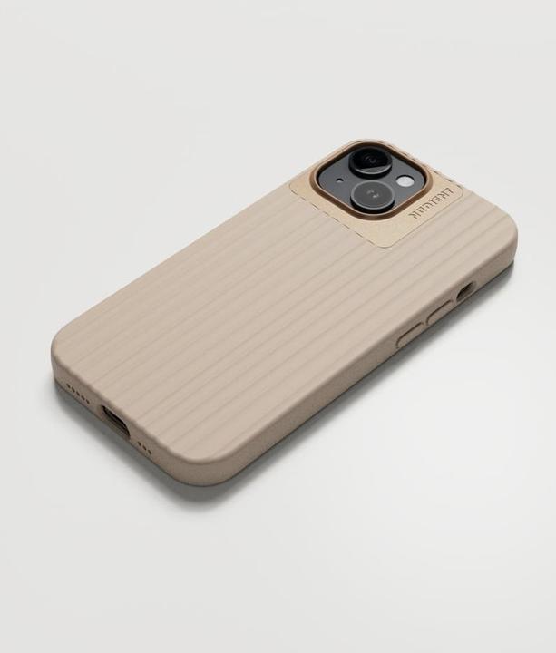 Produktbild Nudient Back Cover Bold Case iPhone 15 Linen Beige (Apple iPhone 15)