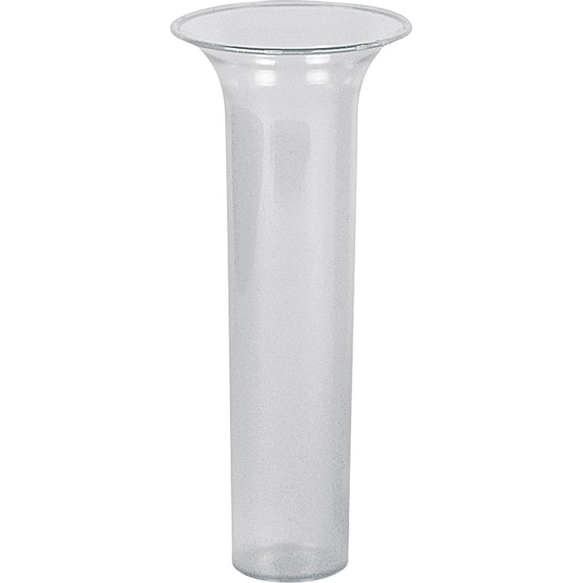 10x Plastia, Vase, Bodenvaseneinsatz 24x10,5cm rauchtopas (1 x, 24 x 10.5 cm)