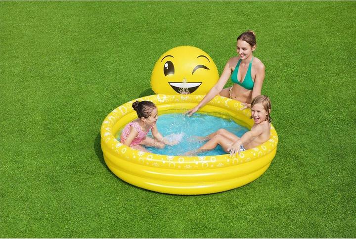 Productafbeelding Bestway Zwembad met 3 ringen en sproeier Summer Smiles
