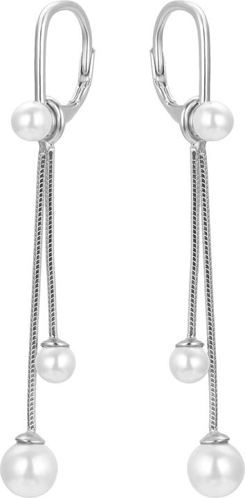 Immagine prodotto Agato Orecchini eleganti in argento con perle AGUC3483P (Argento)