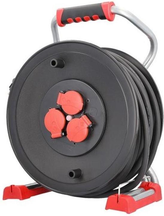 Produktbild Bachmann 399.192 Profi-Kabeltrommel 3xCEE7/3 (40 m, 2.50 mm²)
