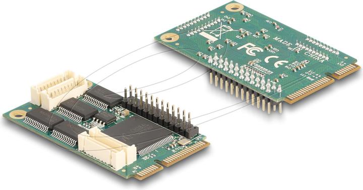 Delock Mini PCIe I/O PCIe full size 4 x Serial RS-232, 1 x
