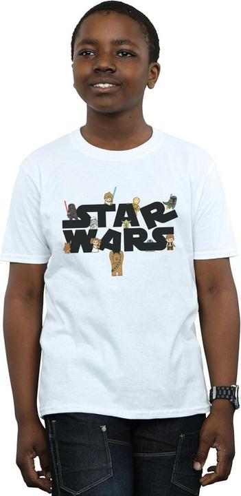 Immagine prodotto Star Wars Kiddie Logo Maglietta Ragazzi (152, 158)