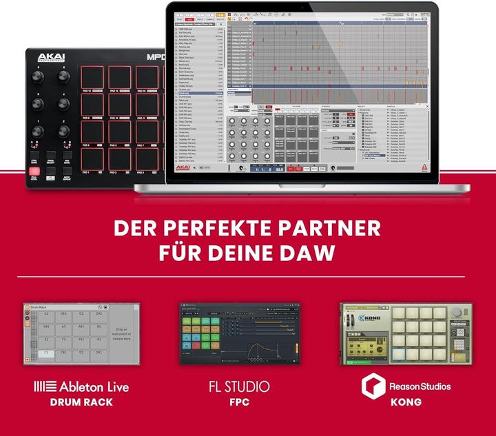 Actual product image Akai Mpd218 (Controller)
