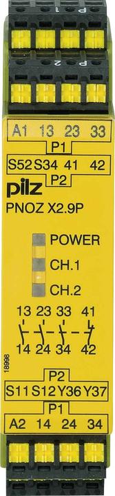 Actual product image Pilz 787300 PNOZ X2.9P C 24VDC 3n/o 1n/c