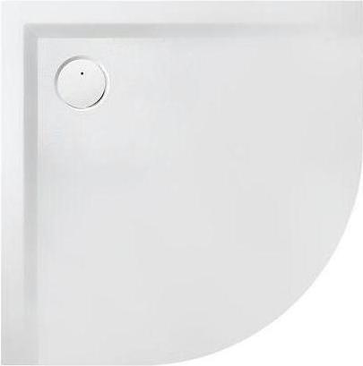Image du produit Hoesch Receveur de douche quart de cercle MUNA avec antidérapant 800 x 800 x 30 mm blanc