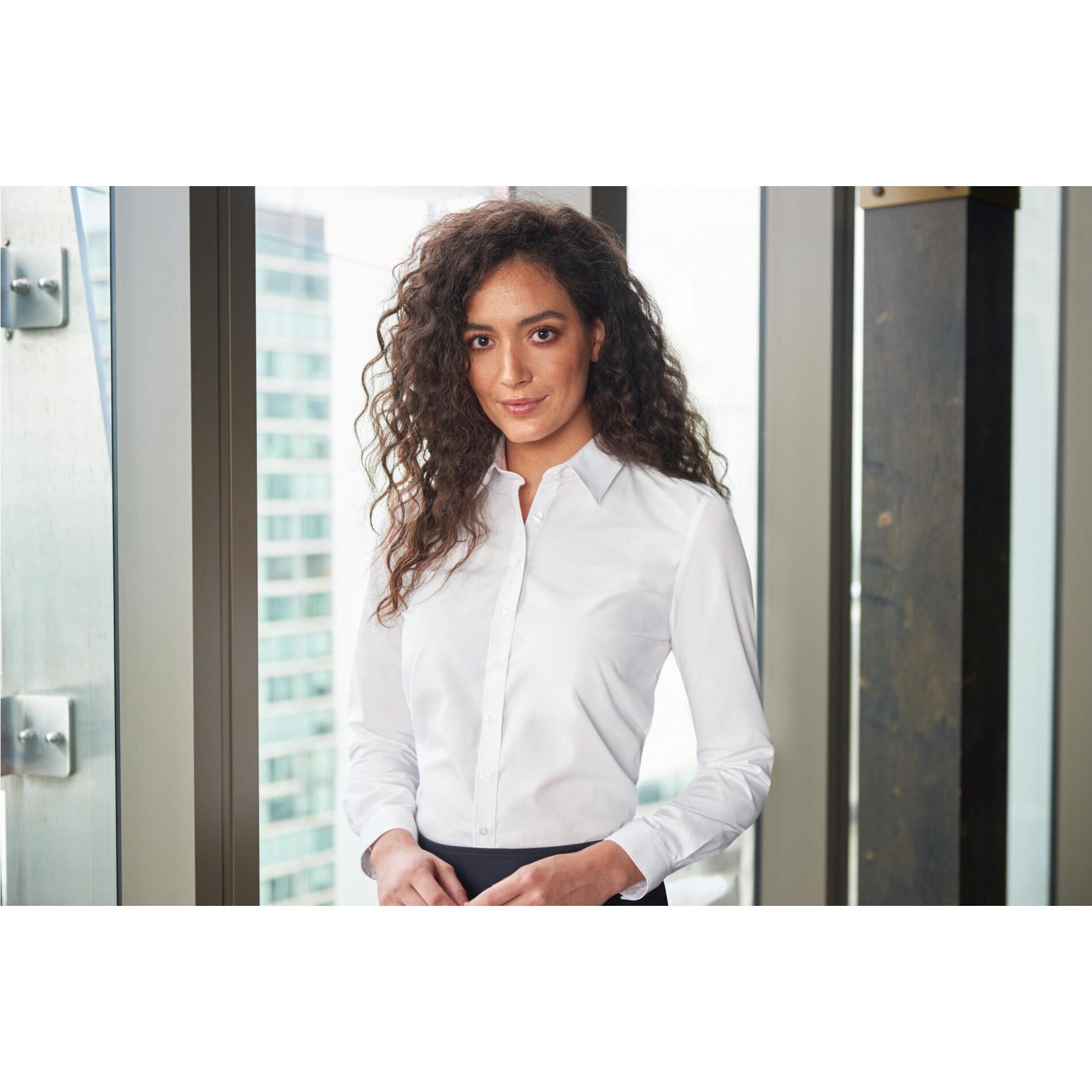 Thumbnail - Brook Taverner, Damen, Bluse, damenbluse selene, Weiss, (40)